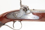 BRACE of ENGRAVED Antique PARKER FIELD & SONS Percussion DUELING PistolsHISTORICAL Pair of LONDON Made DUELERS - 24 of 25