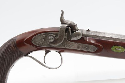 BRACE of ENGRAVED Antique PARKER FIELD & SONS Percussion DUELING PistolsHISTORICAL Pair of LONDON Made DUELERS - Image 5 of 25