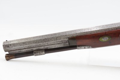 BRACE of ENGRAVED Antique PARKER FIELD & SONS Percussion DUELING PistolsHISTORICAL Pair of LONDON Made DUELERS - Image 16 of 25