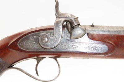 BRACE of ENGRAVED Antique PARKER FIELD & SONS Percussion DUELING PistolsHISTORICAL Pair of LONDON Made DUELERS - Image 24 of 25