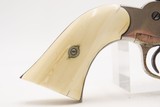 Antique REMINGTON New Model POLICE .38 RF CONVERSION Revolver w/IVORY GRIPS Factory Converted to .38 Rimfire Cartridge - 16 of 17