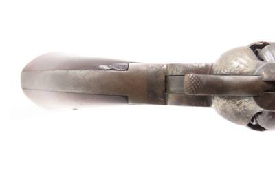 DESIRABLE Antique REMINGTON New Model POLICE Percussion Revolver w/HOLSTERUNCONVERTED .36 Cal. Percussion Five Shot Revolver - Image 12 of 20