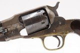 DESIRABLE Antique REMINGTON New Model POLICE Percussion Revolver w/HOLSTERUNCONVERTED .36 Cal. Percussion Five Shot Revolver - 17 of 20