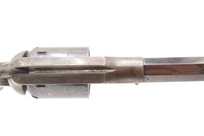 DESIRABLE Antique REMINGTON New Model POLICE Percussion Revolver w/HOLSTERUNCONVERTED .36 Cal. Percussion Five Shot Revolver - Image 11 of 20