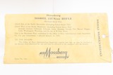 LETTERED WW II U.S. Military MOSSBERG Model 44US .22 RF TRAINING Rifle C&R1944 mfr. U.S. PROPERTY Marked with PEEP SIGHT - 3 of 23