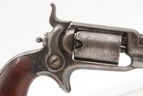 CIVIL WAR Era Antique COLT M1855 ROOT Sidehammer Revolver w/HOLSTER & PHOTO PERCUSSION .28 Caliber POCKET Revolver - 20 of 20