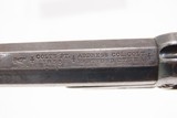 CIVIL WAR Era Antique COLT M1855 ROOT Sidehammer Revolver w/HOLSTER & PHOTO PERCUSSION .28 Caliber POCKET Revolver - 7 of 20