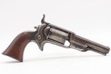 CIVIL WAR Era Antique COLT M1855 ROOT Sidehammer Revolver w/HOLSTER & PHOTO PERCUSSION .28 Caliber POCKET Revolver - 2 of 20