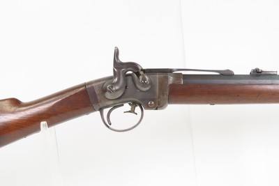 CIVIL WAR Antique U.S. POULTNEY & TRIMBLE Smith’s Patent Cavalry SR Carbine Made 1861-62 by the AMERICAN MACHINE WORKS - Image 12 of 21