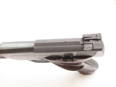 HIGH STANDARD Third Model Supermatic S-101 .22 RF Target Pistol C&RWith a Reputation for RELIABILITY and ACCURACY - Image 10 of 21