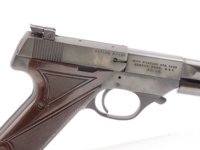 HIGH STANDARD Third Model Supermatic S-101 .22 RF Target Pistol C&RWith a Reputation for RELIABILITY and ACCURACY - Image 20 of 21