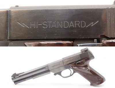 HIGH STANDARD Third Model Supermatic S-101 .22 RF Target Pistol C&RWith a Reputation for RELIABILITY and ACCURACY