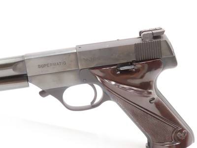 HIGH STANDARD Third Model Supermatic S-101 .22 RF Target Pistol C&RWith a Reputation for RELIABILITY and ACCURACY - Image 4 of 21