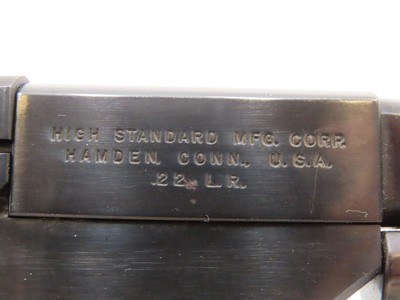 HIGH STANDARD Third Model Supermatic S-101 .22 RF Target Pistol C&RWith a Reputation for RELIABILITY and ACCURACY - Image 16 of 21