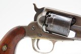 Antique REMINGTON-RIDER Percussion New Model BELT Single Action RevolverSCARCE .38 CF Caliber SELF DEFENSE Revolver - 4 of 18