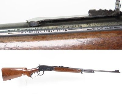 WINCHESTER M64 LEVER ACTION .30 WCF C&R Hunting/Sporting “STANDARD” RifleExcellent Example from the Early 1950s > 67,000 Made