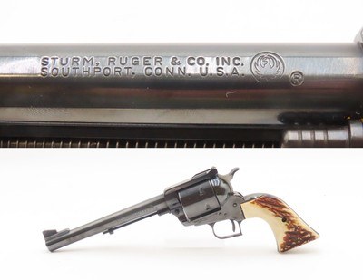 Very Sharp 1970 RUGER SUPER BLACKHAWK Single Action .44 MAGNUM Revolver C&R Desirable “THREE-SCREW” Design with 7-1/2” Barrel