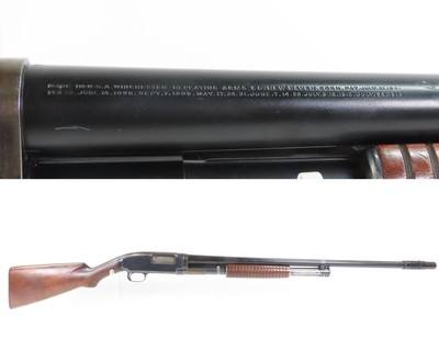 RARE WINCHESTER Model 12 SLIDE ACTION Shotgun C&R w/STAINLESS STEEL BarrelPopularly Named the “PERFECT REPEATER”
