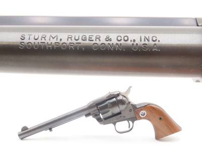 1967 RUGER SINGLE SIX Three Screw Frame SA Revolver w/ Both Cylinders C&R   Predecessor to the “NEW MODEL” Single Six
