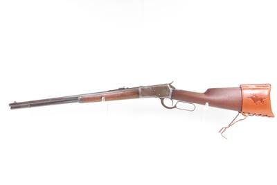 1903 WINCHESTER M1892 Lever Action .32-20 WCF Repeater C&R “THE RIFLEMAN”COLT PISTOL CALIBER Lever Action w/LEATHER BUTTPAD - Image 20 of 25