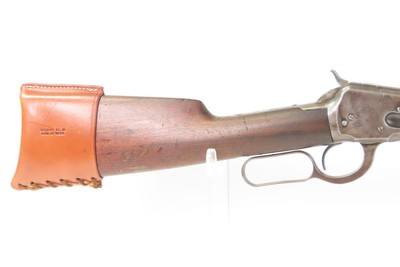 1903 WINCHESTER M1892 Lever Action .32-20 WCF Repeater C&R “THE RIFLEMAN”COLT PISTOL CALIBER Lever Action w/LEATHER BUTTPAD - Image 5 of 25
