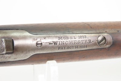 1903 WINCHESTER M1892 Lever Action .32-20 WCF Repeater C&R “THE RIFLEMAN”COLT PISTOL CALIBER Lever Action w/LEATHER BUTTPAD - Image 19 of 25