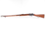 1886 Antique BRITISH ENFIELD Martini-Henry MKIV.577/450 Falling Block Rifle Hammerless Design with SELF COCKING MECHANISM - 21 of 25