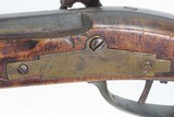 TIGER MAPLE Antique AMERICAN Full Stock Percussion HOMESTEAD/HUNTING RifleCIVIL WAR Era GAME GETTING .28 Cal. Smoothbore - 25 of 25