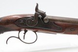 Antique ENGRAVED PAIR British RUMBOLD Percussion DUELING/OFFICER’S PistolsInscribed GOLD & SILVER ACCENTED Conversion Pistols - 19 of 25