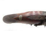 Antique ENGRAVED PAIR British RUMBOLD Percussion DUELING/OFFICER’S PistolsInscribed GOLD & SILVER ACCENTED Conversion Pistols - 9 of 25