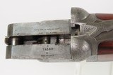 LETTERED Antique PARKER BROTHERS Side by Side DH Grade 3 HAMMERLESS Shotgun 1892 FACTORY ENGRAVED GRADE 3 12 Gauge w/EXTRACTOR - 19 of 25