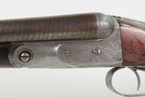 LETTERED Antique PARKER BROTHERS Side by Side DH Grade 3 HAMMERLESS Shotgun 1892 FACTORY ENGRAVED GRADE 3 12 Gauge w/EXTRACTOR - 23 of 25