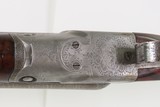 LETTERED Antique PARKER BROTHERS Side by Side DH Grade 3 HAMMERLESS Shotgun 1892 FACTORY ENGRAVED GRADE 3 12 Gauge w/EXTRACTOR - 10 of 25