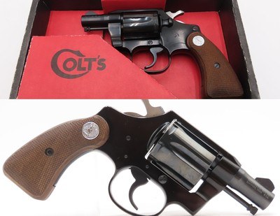 Factory Boxed COLT “COBRA” .38 Special SNUB NOSE Double Action Revolver C&R 1972 Manufactured Handy CONCEAL & CARRY Pocket Gun