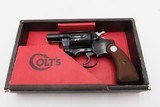 Factory Boxed COLT “COBRA” .38 Special SNUB NOSE Double Action Revolver C&R 1972 Manufactured Handy CONCEAL & CARRY Pocket Gun - 3 of 19