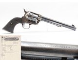 FACTORY LETTERED to LT. CAVANAUGH COLT SINGLE ACTION ARMY Revolver SAA C&REngraved Officer Inscription; Blue with Case Colors - 12 of 23