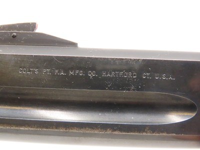 1968-70 mfr. COLT WOODSMAN .22 LR “MATCH TARGET” 3rd Series RF Pistol C&R Third Series of WOODSMAN PISTOLS - Image 8 of 21