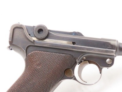 Police Marked “L. Hi. 125.”GERMAN LUGER 9mm Semi-Auto P08 C&R WaA66 Proof Mid 1920s-30s Mfr. with “CROWN/N” Proof Post-WWI - Image 22 of 23