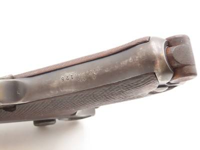 Police Marked “L. Hi. 125.”GERMAN LUGER 9mm Semi-Auto P08 C&R WaA66 Proof Mid 1920s-30s Mfr. with “CROWN/N” Proof Post-WWI - Image 15 of 23