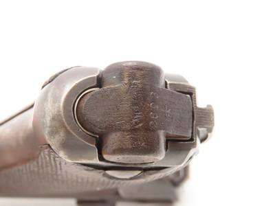 Police Marked “L. Hi. 125.”GERMAN LUGER 9mm Semi-Auto P08 C&R WaA66 Proof Mid 1920s-30s Mfr. with “CROWN/N” Proof Post-WWI - Image 14 of 23