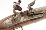 LEBANESE Flintlock BLUNDERBUSS Pistol by ASSAAD ATA of ZAHLÉ Antique ELEGANT Damascus Twist Barrel & Wire Inlays Throughout - 16 of 18