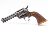 CAPONE CONVERSION of a COLT FRONTIER SIX-SHOOTER Revolver .22 SAA C&R 5.5” Custom Single Action Army by the Owner of King’s Gun Works - 2 of 17