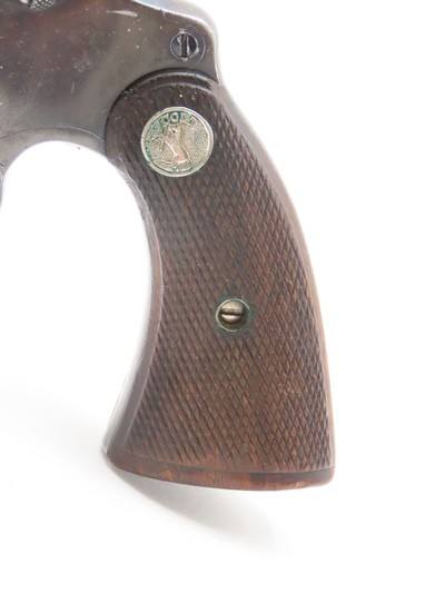 COLT POLICE POSITIVE TARGET .22 RF DA Sporting Revolver C&R with 6” BARRELColt’s Widely Produced Police Revolver Design - Image 3 of 19