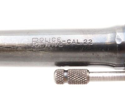 COLT POLICE POSITIVE TARGET .22 RF DA Sporting Revolver C&R with 6” BARRELColt’s Widely Produced Police Revolver Design - Image 6 of 19