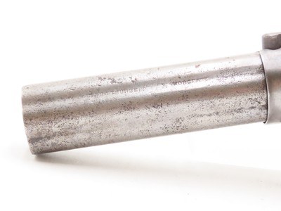 GOLD RUSH Era ALLEN & THURBER Antique WORCHESTER Period PEPPERBOX RevolverENGRAVED First DA Revolving Percussion Pistol - Image 5 of 18