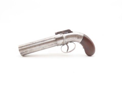 GOLD RUSH Era ALLEN & THURBER Antique WORCHESTER Period PEPPERBOX RevolverENGRAVED First DA Revolving Percussion Pistol - Image 2 of 18