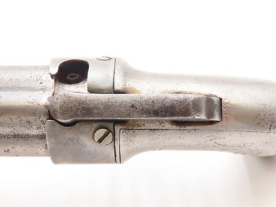 GOLD RUSH Era ALLEN & THURBER Antique WORCHESTER Period PEPPERBOX RevolverENGRAVED First DA Revolving Percussion Pistol - Image 10 of 18