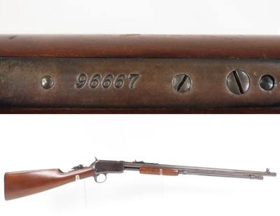 Early WINCHESTER .22 Short M1906 Slide Action TAKEDOWN Rifle C&R Made 1908EARLY Standard and Iconic Model 1906 in .22 Short