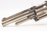 CASED & ENGRAVED Antique SMITH & WESSON Number 1-1/2 WILD WEST .32 Revolver FRONTIER .32 Caliber RF Spur Trigger w/IVORY GRIPS - 15 of 19