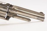 CASED & ENGRAVED Antique SMITH & WESSON Number 1-1/2 WILD WEST .32 Revolver FRONTIER .32 Caliber RF Spur Trigger w/IVORY GRIPS - 5 of 19